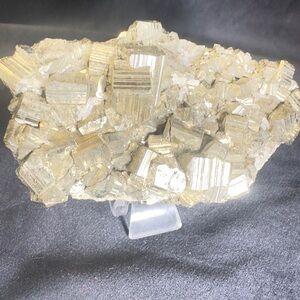 AAA Pyrite Cluster Quartz  crystals from Peru 4” x 2” 3/4 x 1/4”